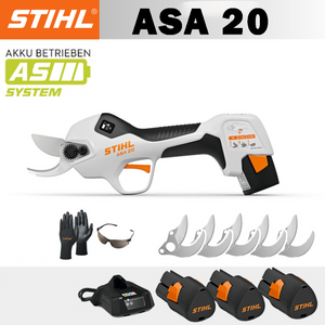 【STIHL】 Foarfecă de tăiat cu baterie litiu ASA 20